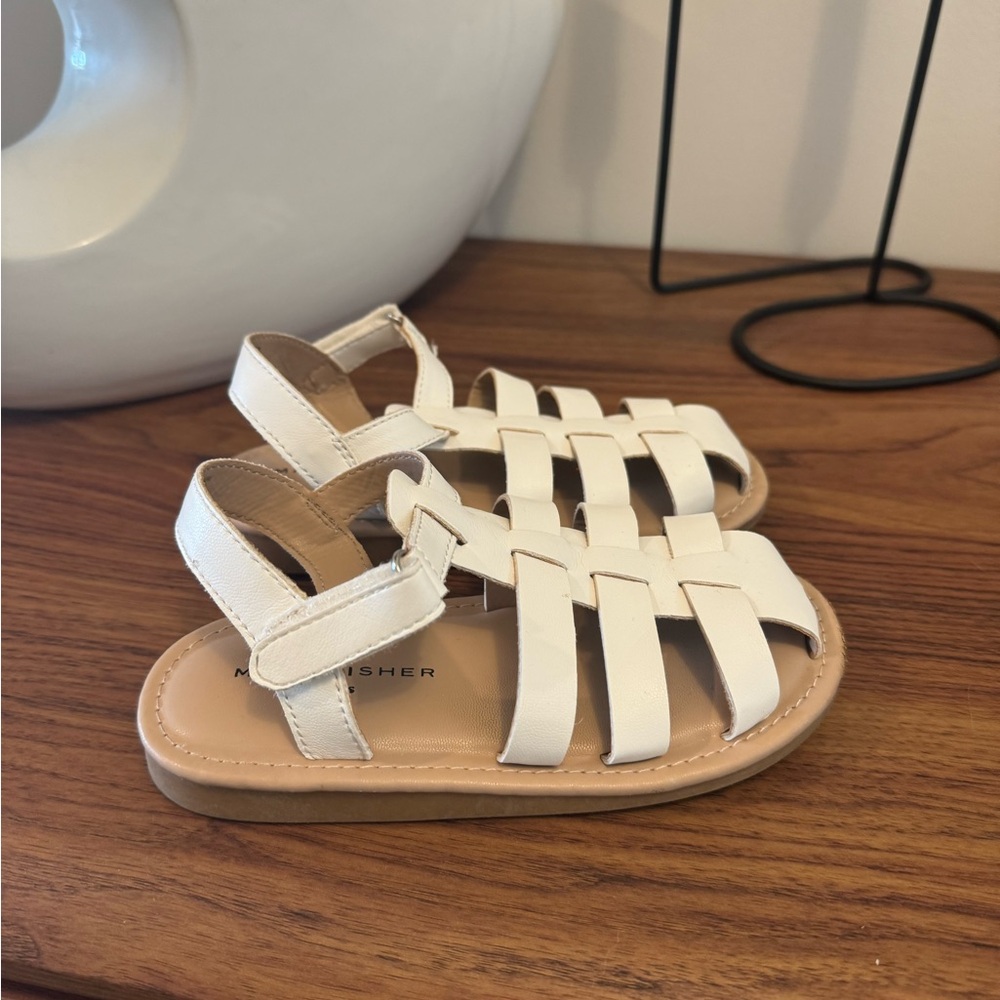 Marc Fisher - White Toddler Sandals - Size 10